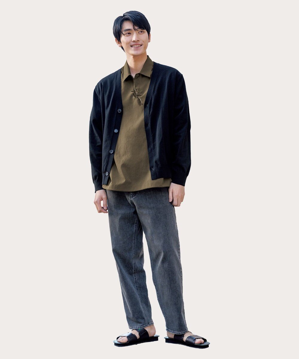 UNFILO MENS 【OCEANS YouTube 掲載】【UNFILO DENIM】 ワイドテーパード 