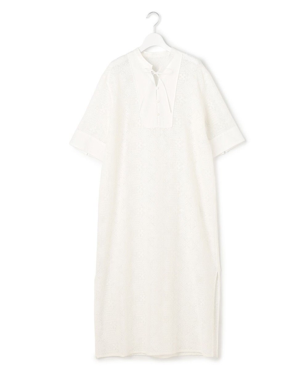 23区 【SLOW/一部店舗限定】モチーフレース ワンピース 