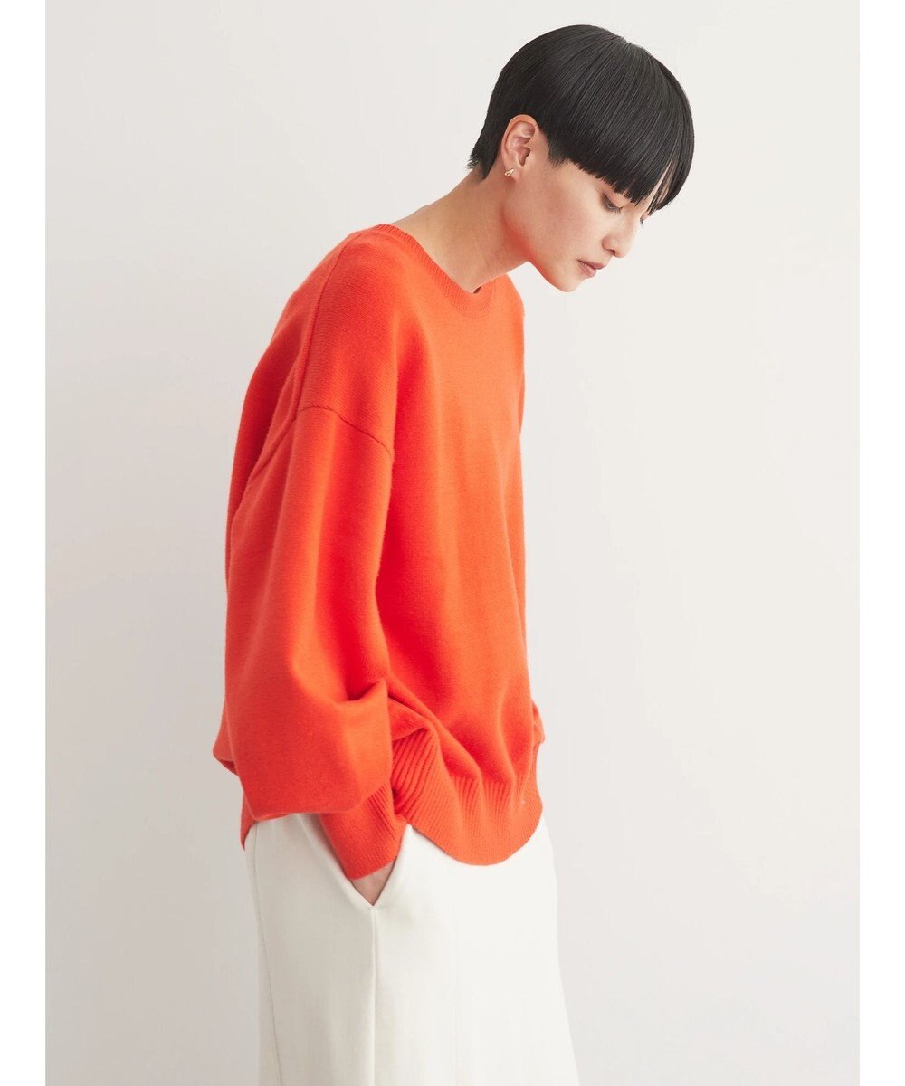 AMERICAN HOLIC バイパチ袖ボリュームニットプルオーバー　 