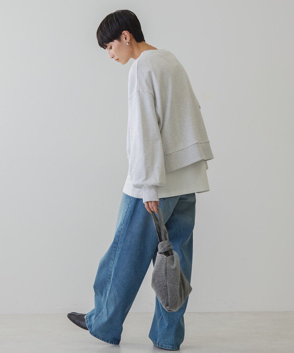 AMERICAN HOLIC チェーン刺繍スウェット 