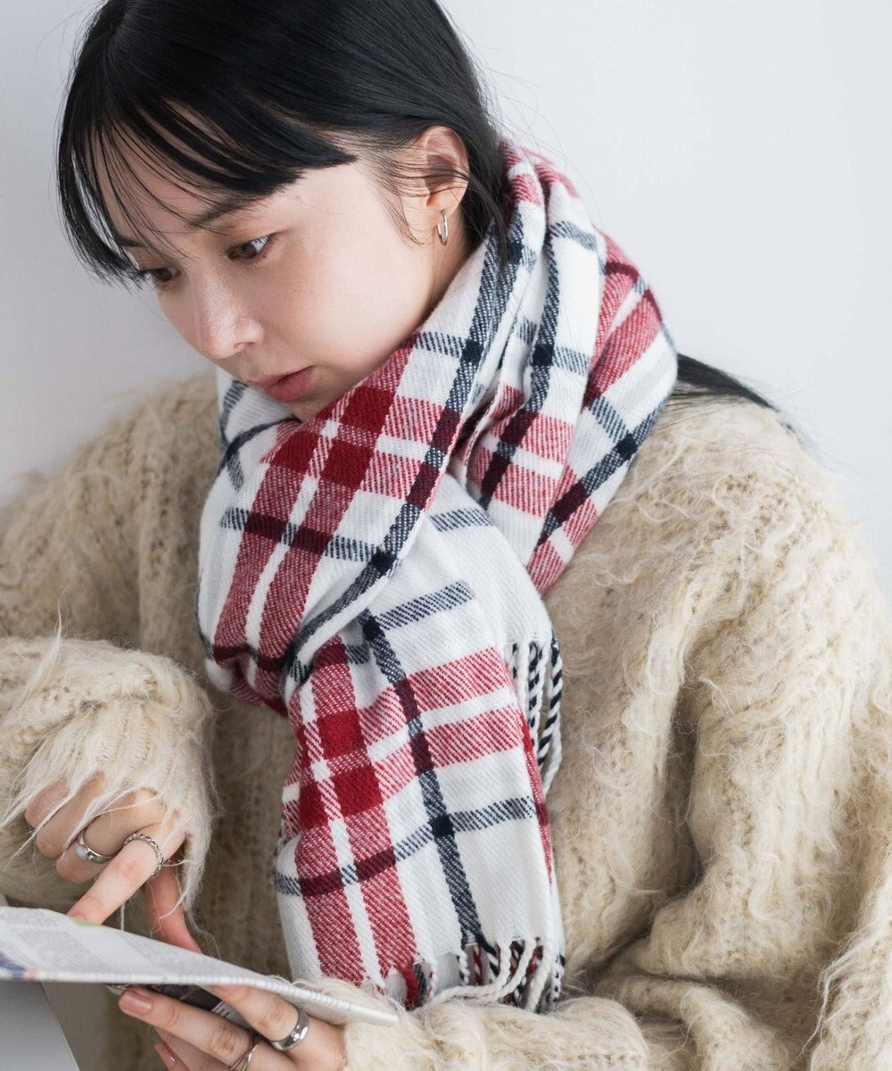 WEGO 【ユニセックス着用ITEM】大判ストール 