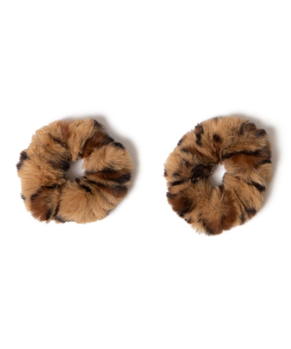 WEGO L2Pレオパードファーヘアゴム 