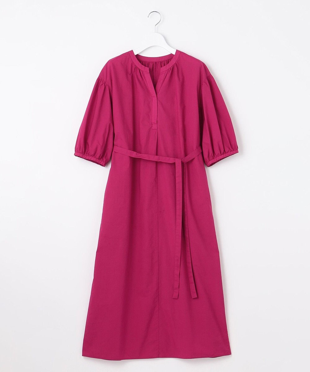 自由区 【洗える・XSサイズあり】タイプライターピースダイ ワンピース 