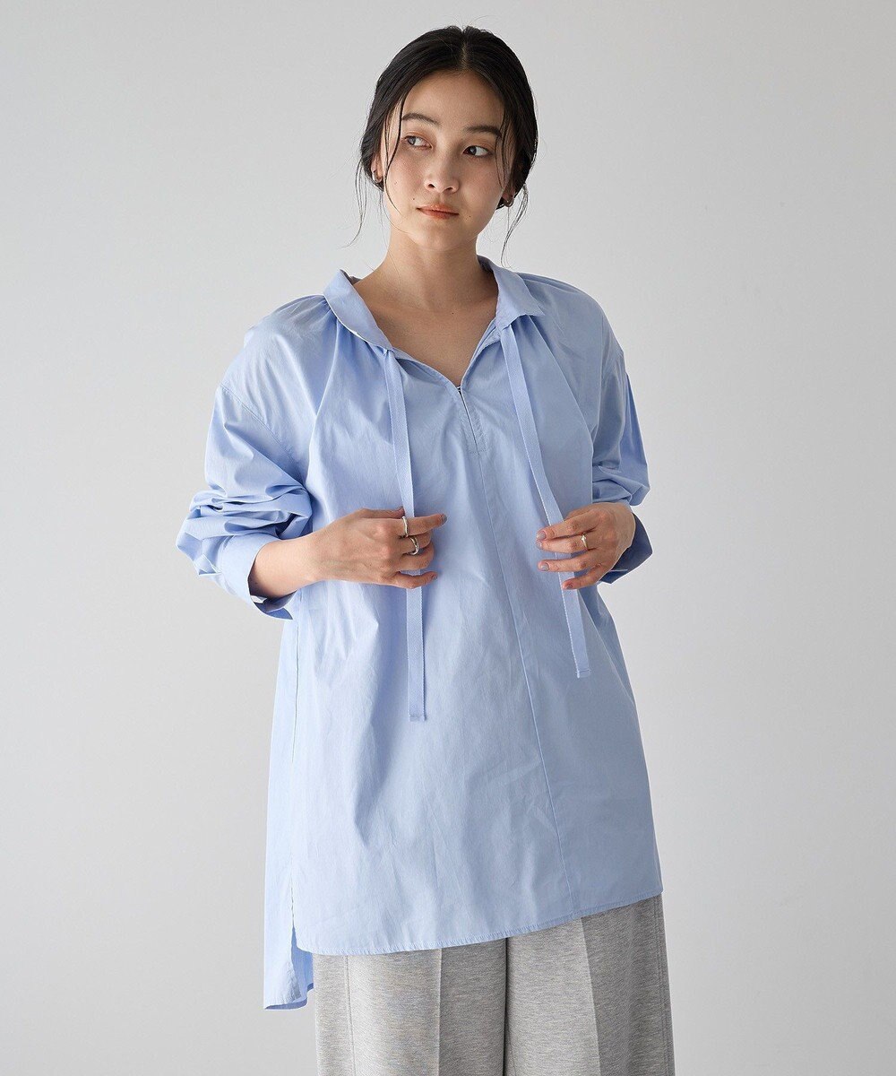 YECCA VECCA タイプライタースキッパーオーバーシャツ 