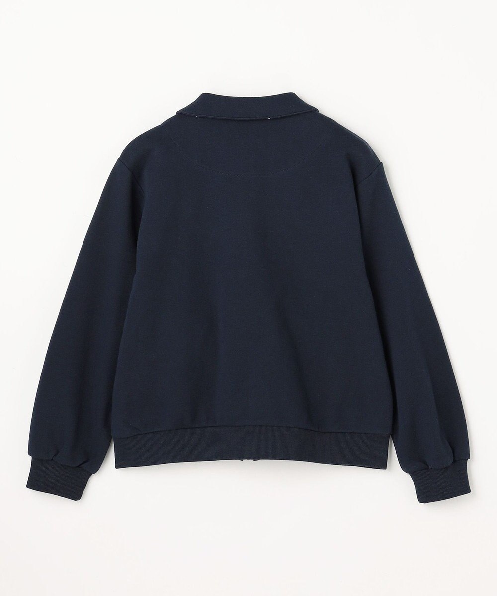 組曲 KIDS 【150-160㎝】ラウンドカラージップアップパーカー 