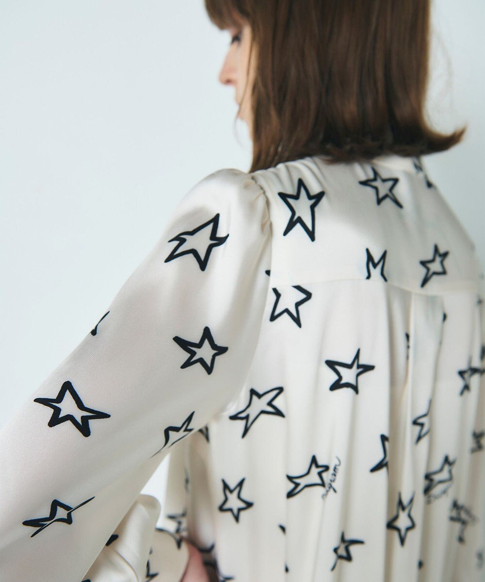 GRACE CONTINENTAL スタープリントミニワンピース 