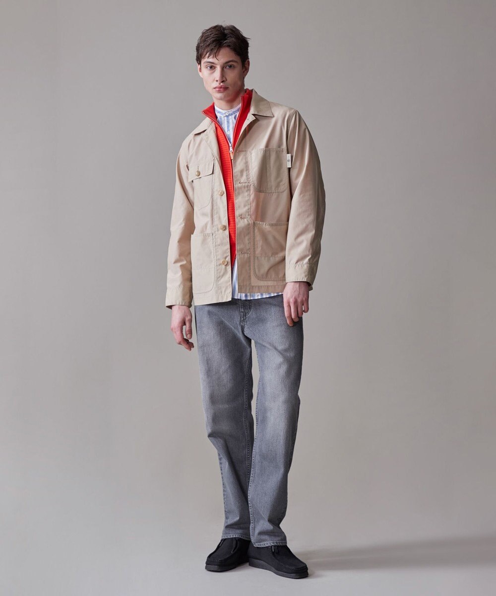 J.PRESS MEN グリストーンタフタ カバーオールジャケット 