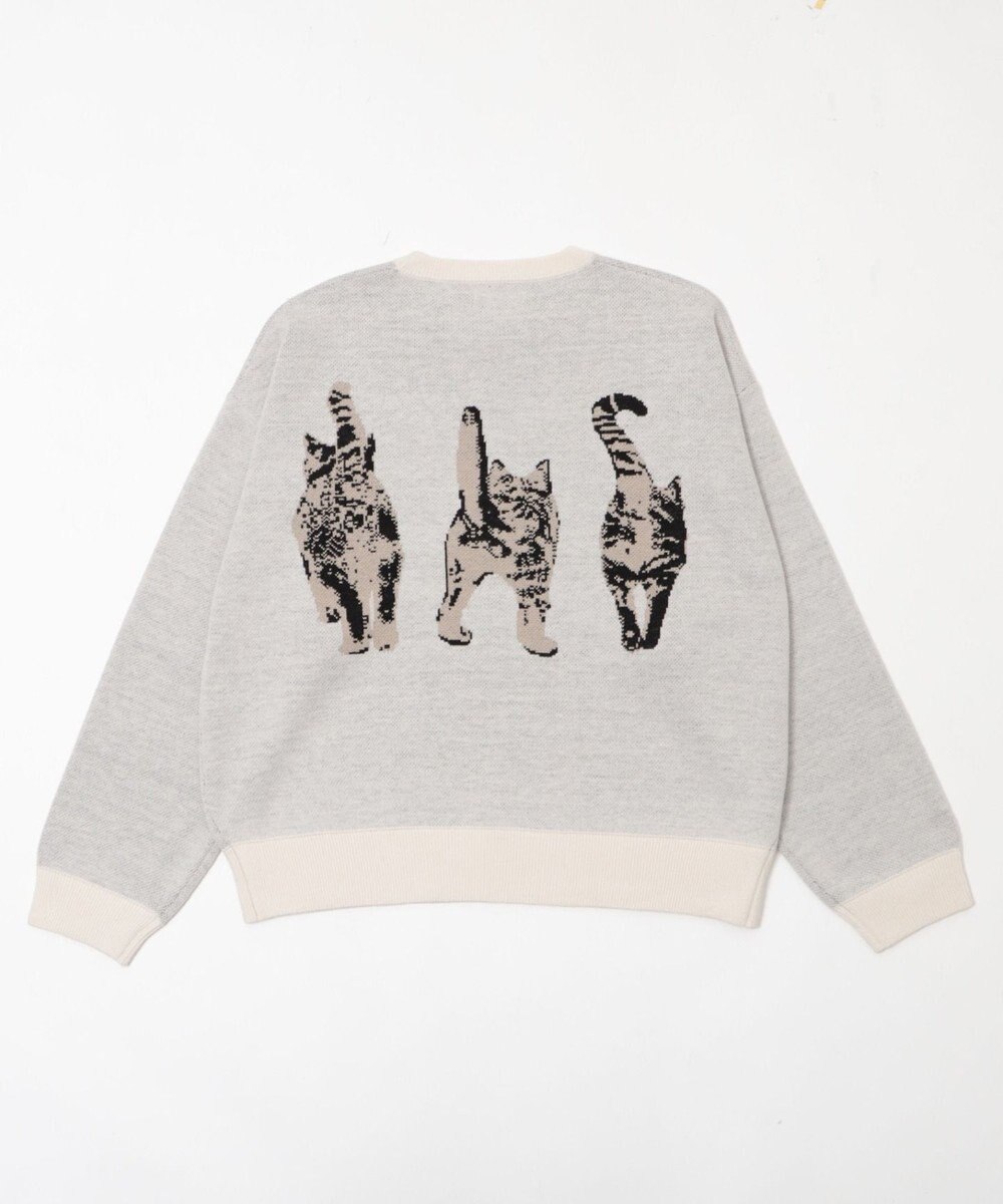 WEGO アニマルジャガードニットプルオーバー 