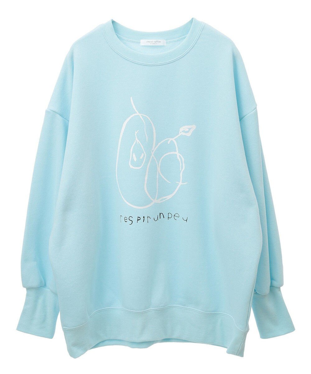 Green Parks 手書きプリントスウェット 