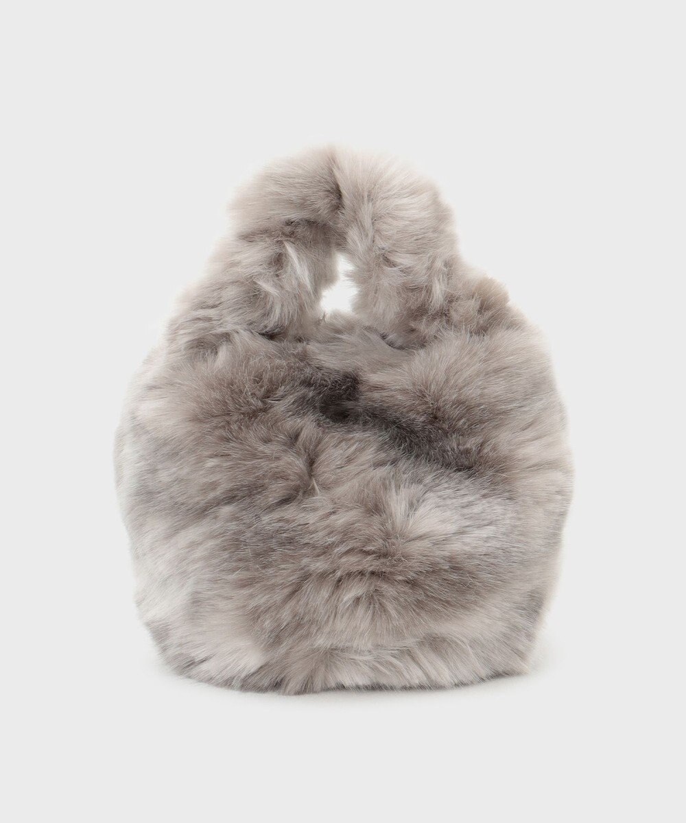 GRACE CONTINENTAL a point etcフェイクファーミニバッグ 