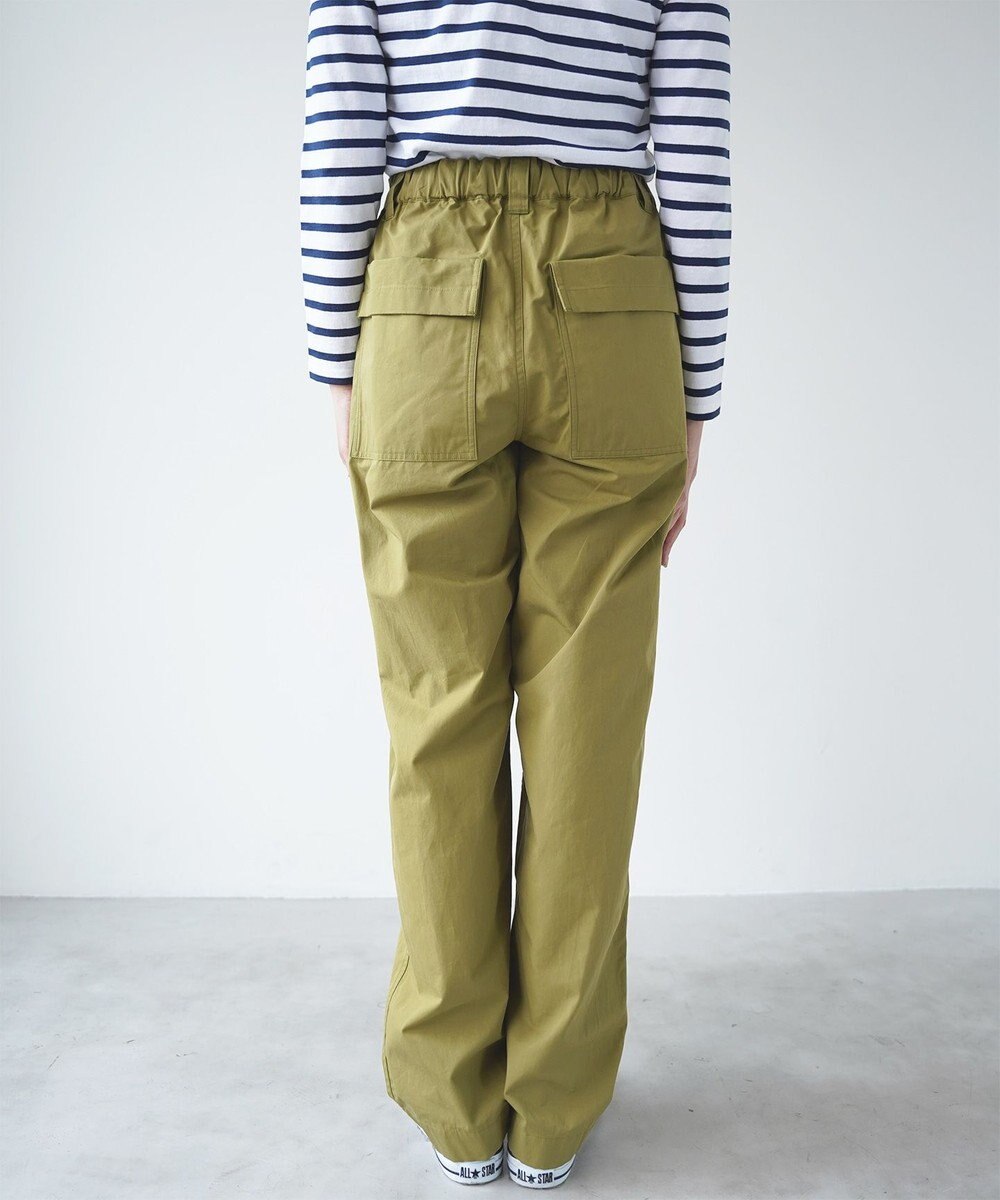 WHITE MAILS 【UNISEX】HIGH DENSITY DUMP TUCK ワイドパンツ 