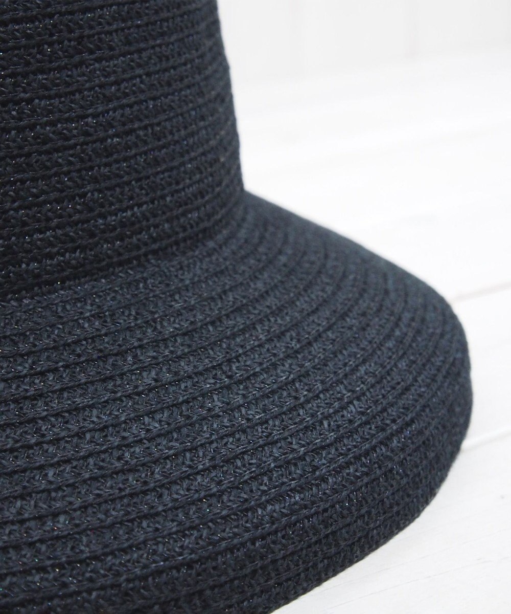 石田製帽 美濃和紙xコットンブレード　ウォッシャブルカサブランカ 