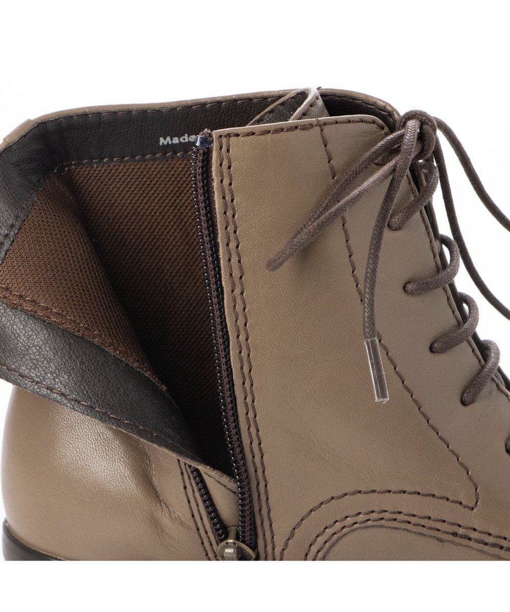 ing <ing>【WEB限定】【サスティナブルシリーズ】レースアップショートブーツ 