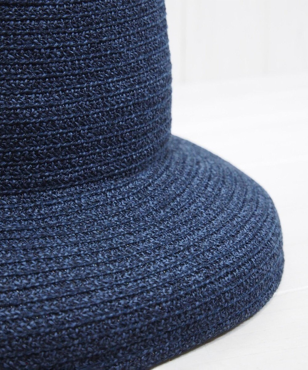 石田製帽 美濃和紙xコットンブレード　ウォッシャブルカサブランカ 