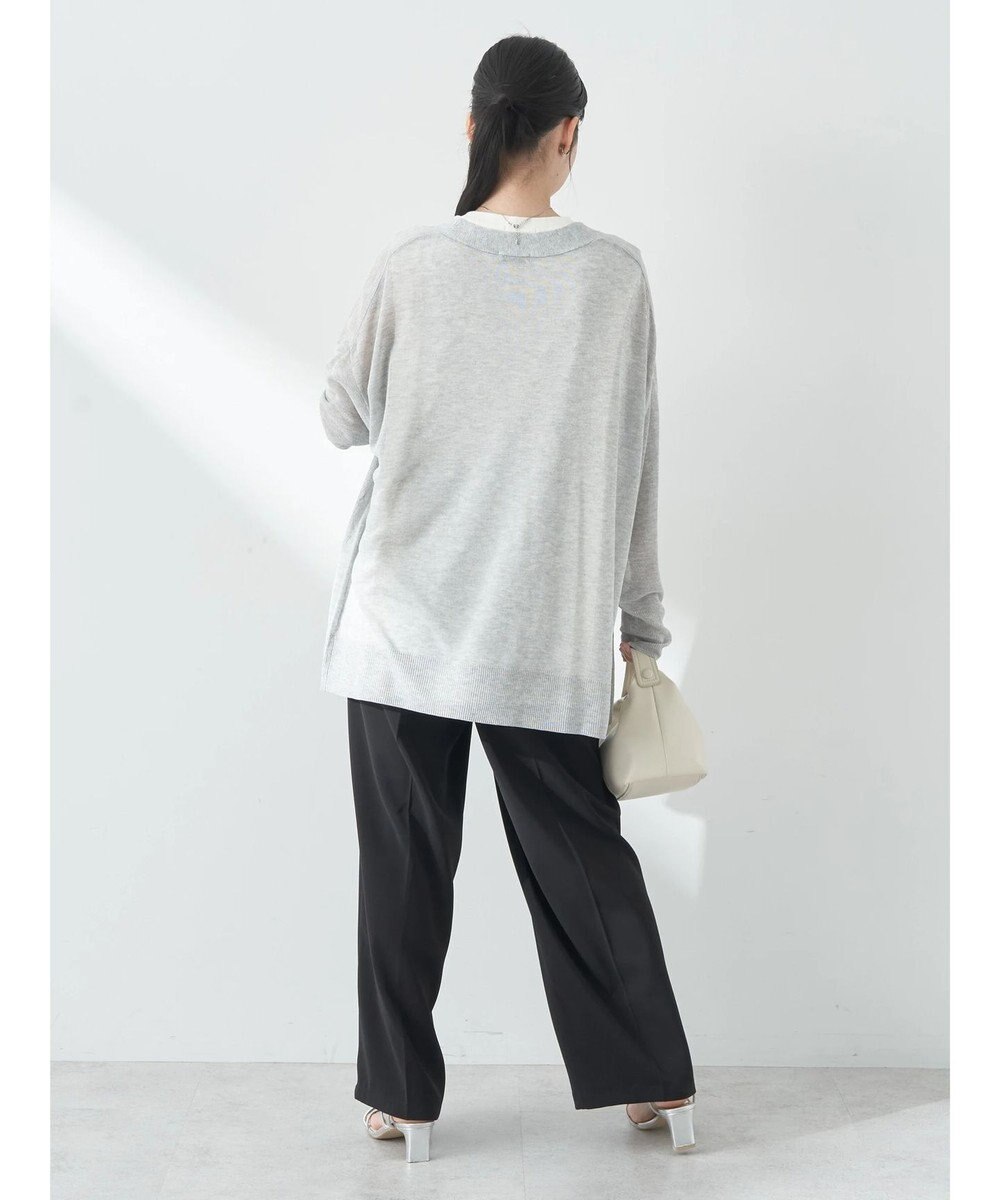 earth music&ecology シアーＢＩＧカーディガン 