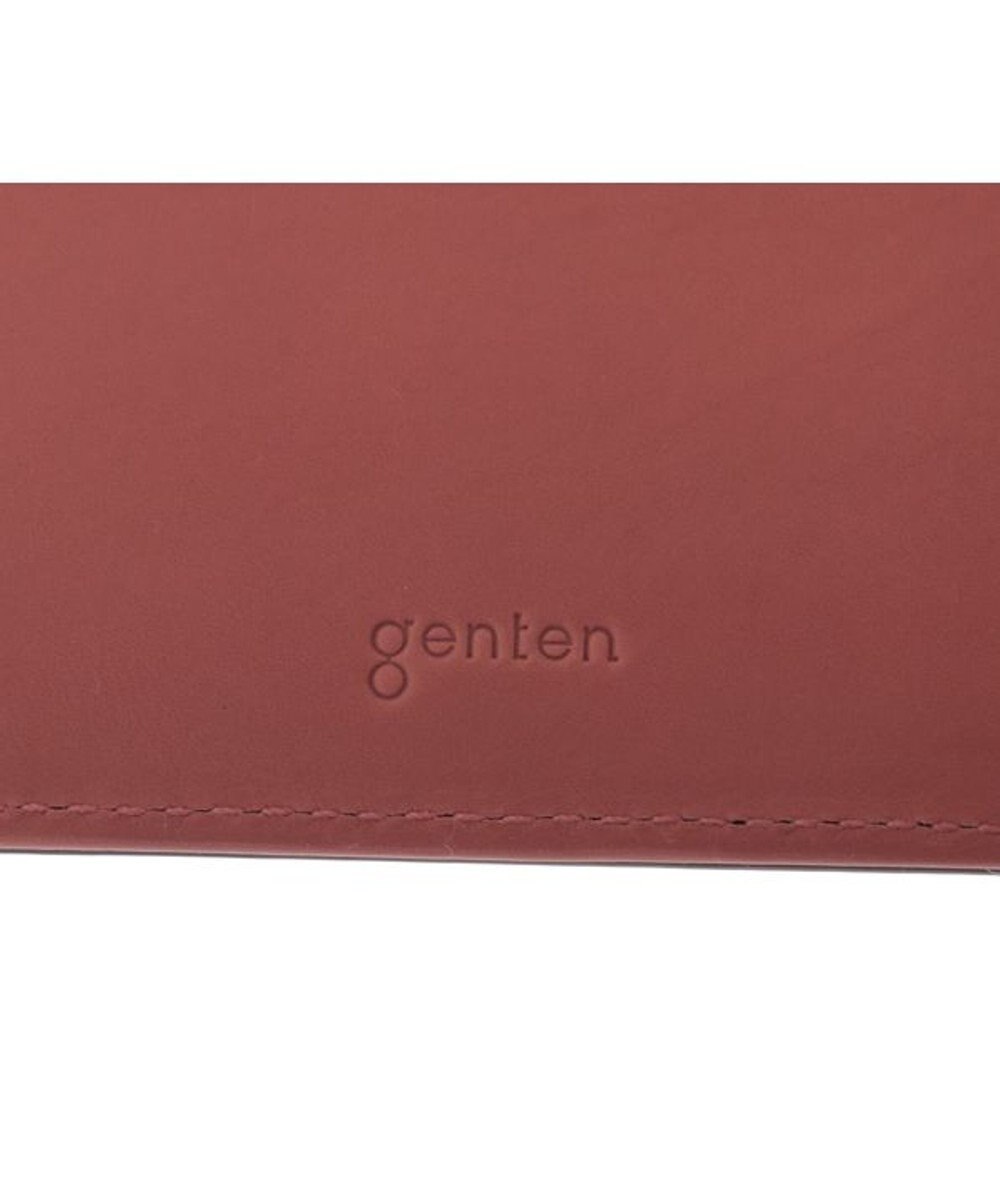 genten カレイド 外ファスナー2つ折り財布 