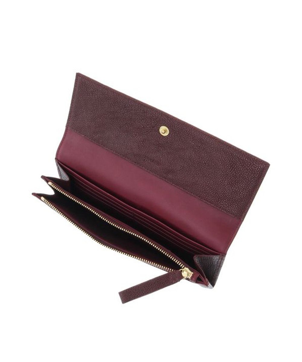 genten 【新色】フレスコ フラップ長財布 