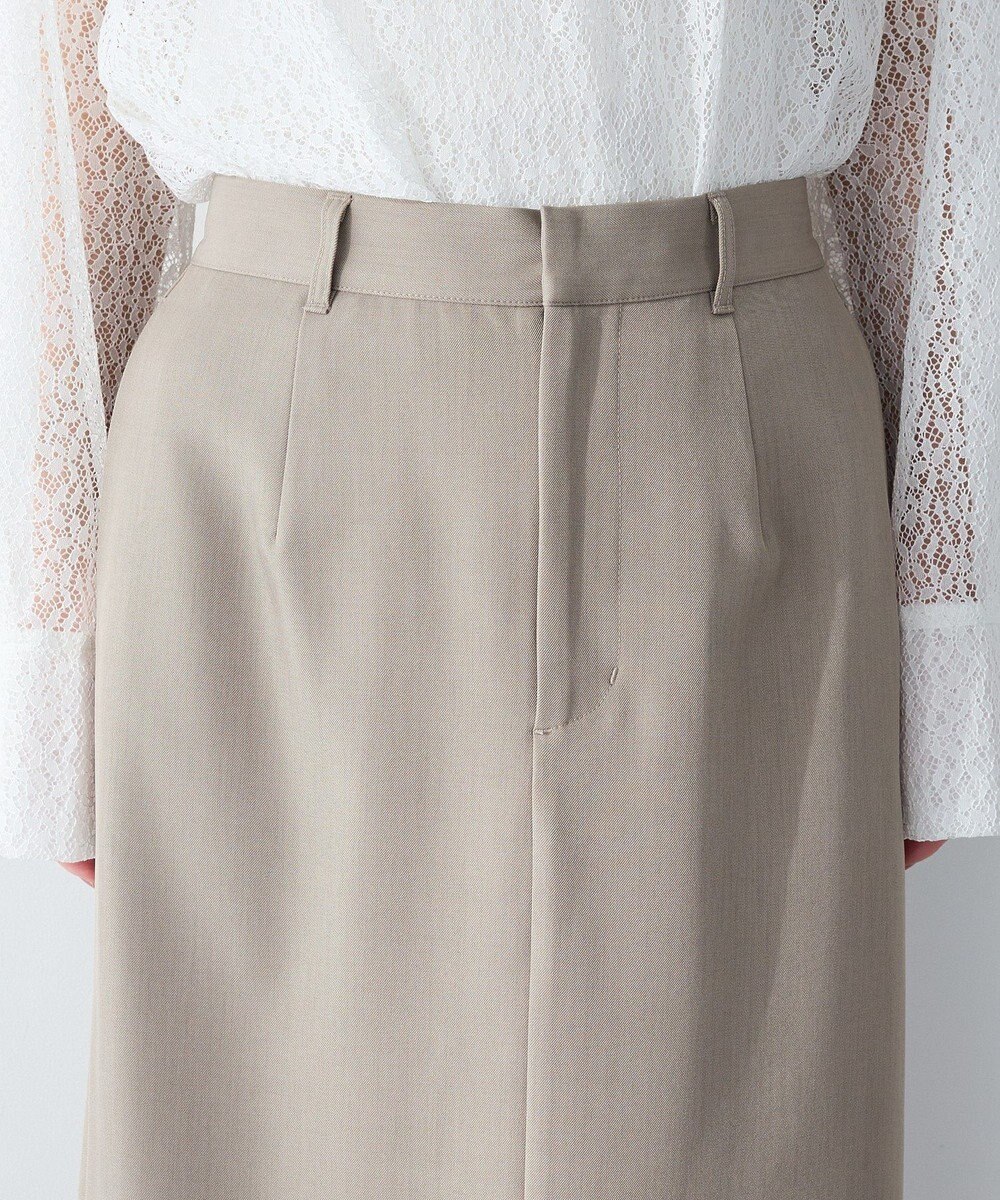 CRAFT STANDARD BOUTIQUE ＜セレモニー＞カットアウトヘムIラインスカート 