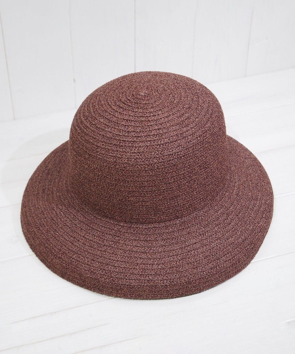 石田製帽 美濃和紙xコットンブレード　ウォッシャブルカサブランカ 