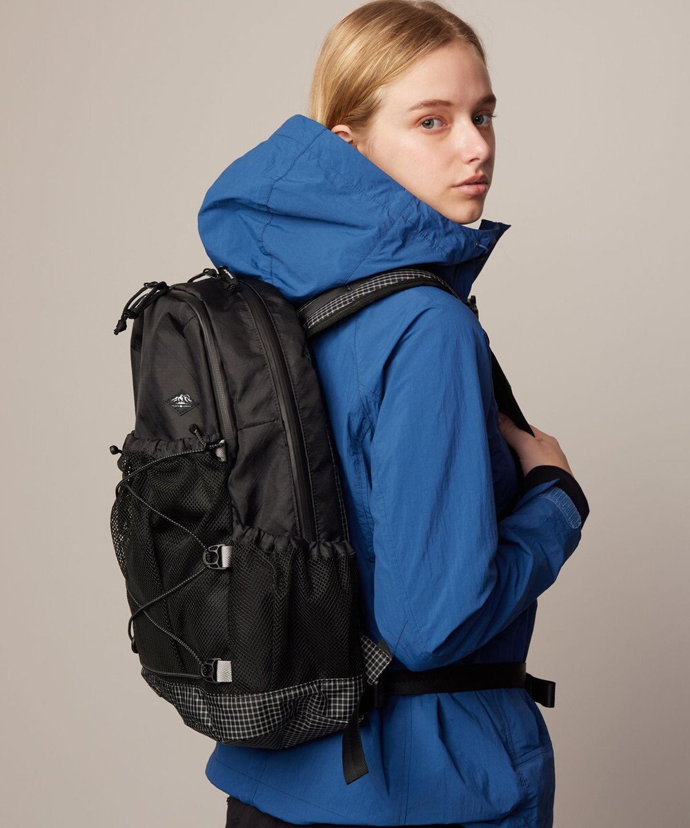 JOSEPH ABBOUD MOUNTAIN 【軽量/ECO撥水/サスティナブル素材/男女兼用】リサイクルリップストップ バックパック 21L 