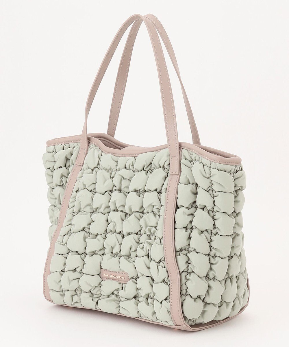 LA BAGAGERIE ポップコーンキルト2WAYトート Mサイズ 