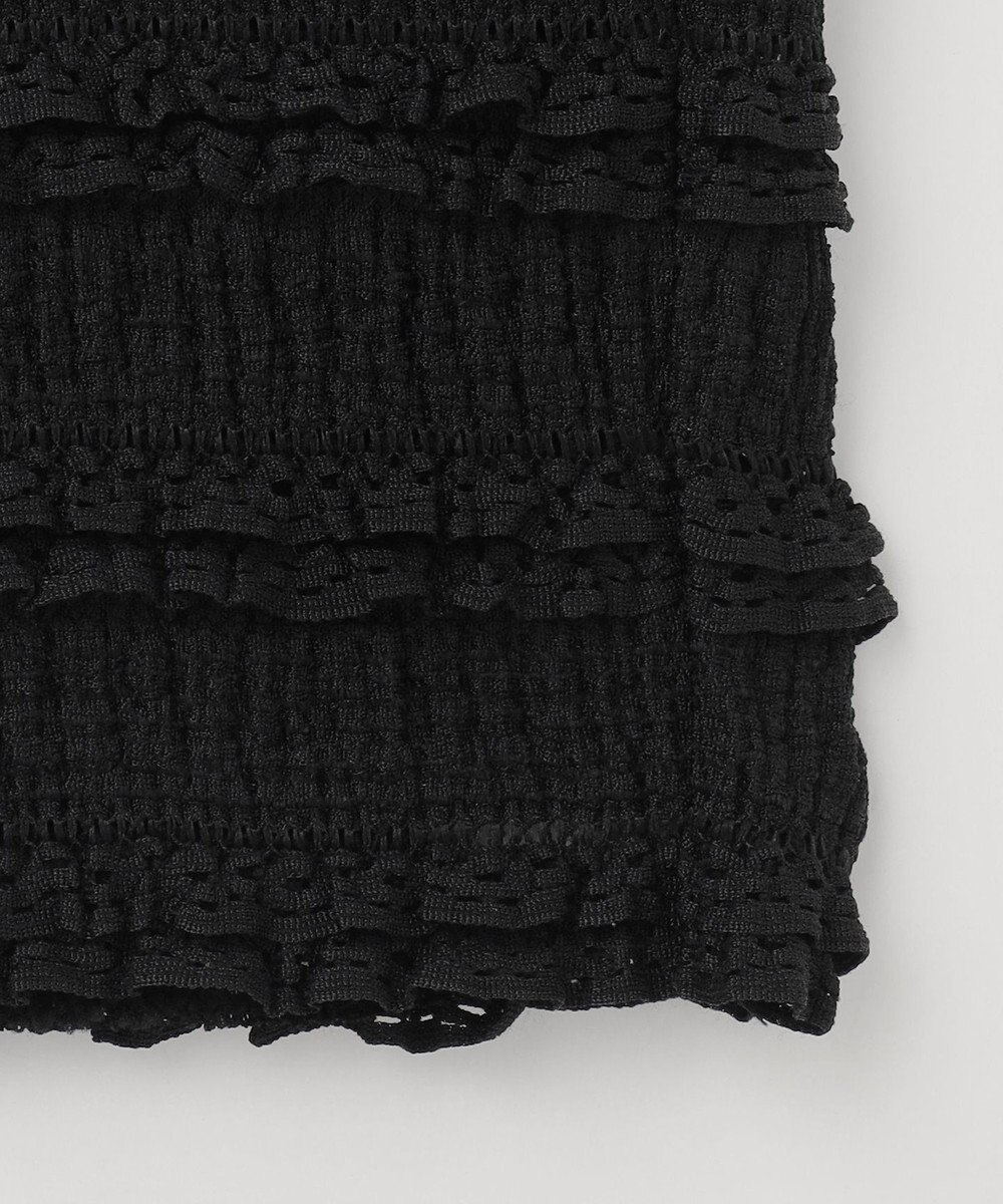 Feroux 【洗える】カットフリルＩラインスカート 