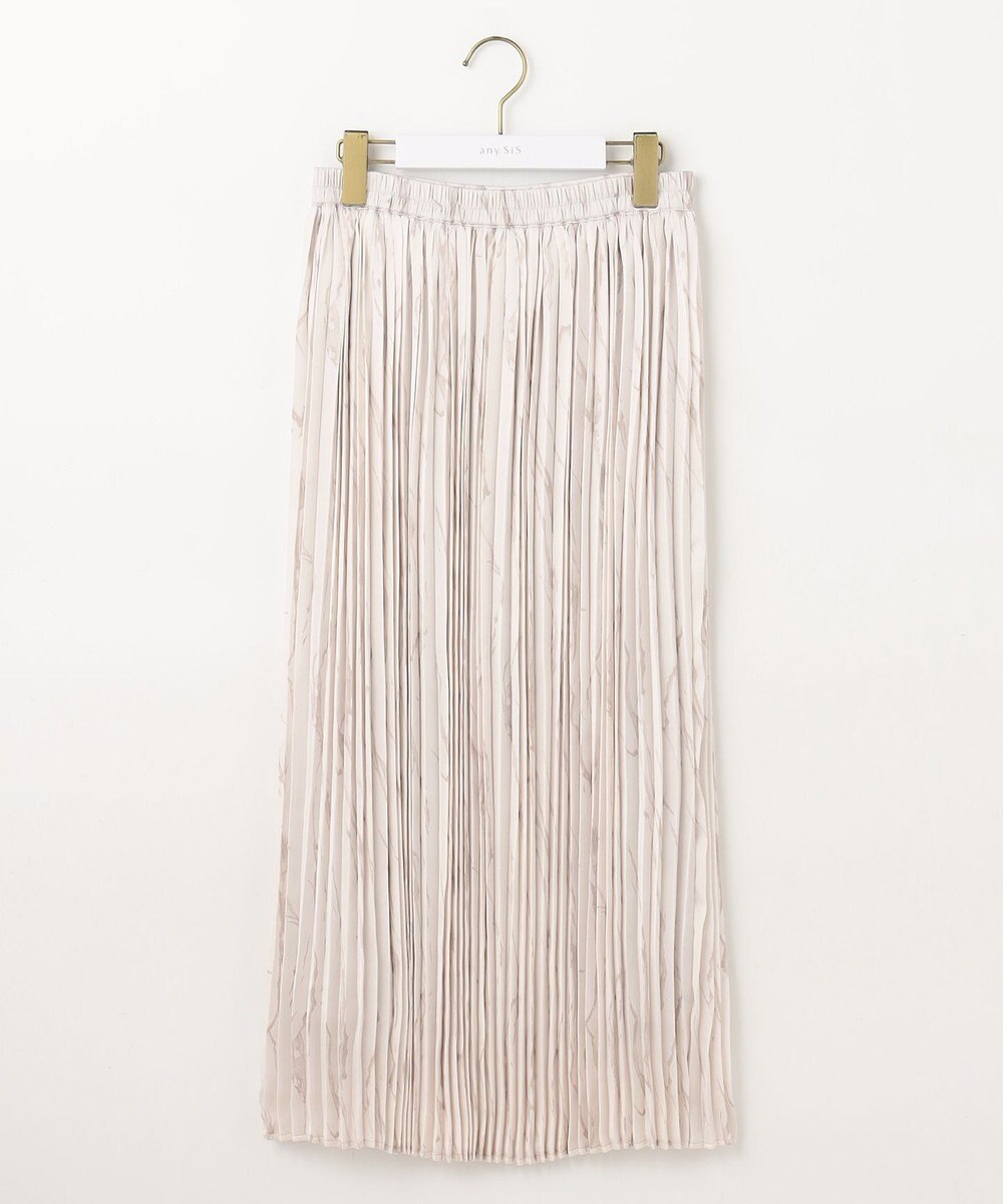 ANY SIS 【2SET】パーカー×マーブルプリントスカート セットアップ 