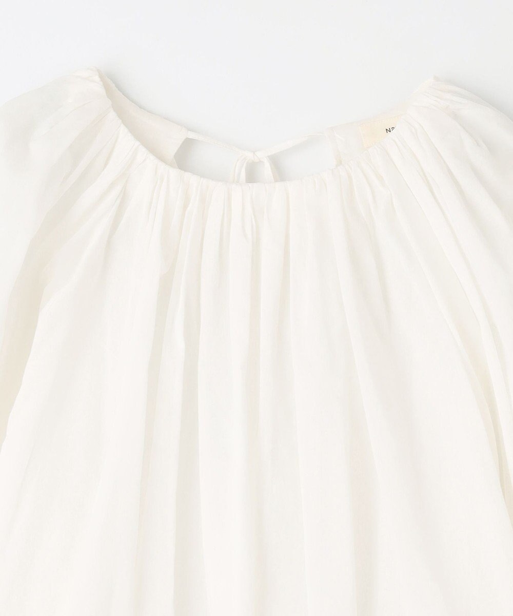 NAVE 【Nave　洗える】ボリュームボイル ブラウス 