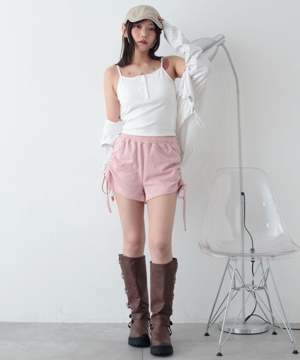WEGO ヘンリーデザインカップインキャミ 