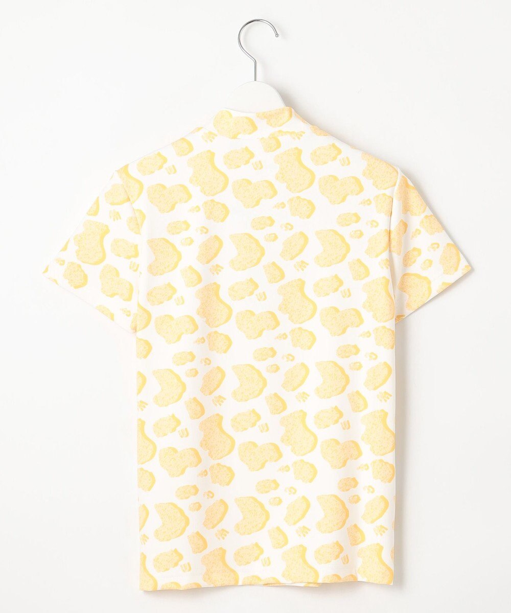 PW CIRCULUS 【永嶋花音プロ着用アイテム】【UV遮蔽率99.5% UVカット / 速乾 / ストレッチ】【WOMEN】アニマルドットモックT ゴルフウェア レディース 