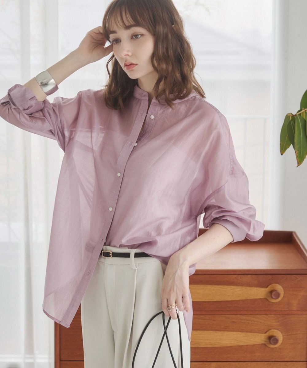 WEGO 【ANGIE VINTAGE】シアーシャツ 