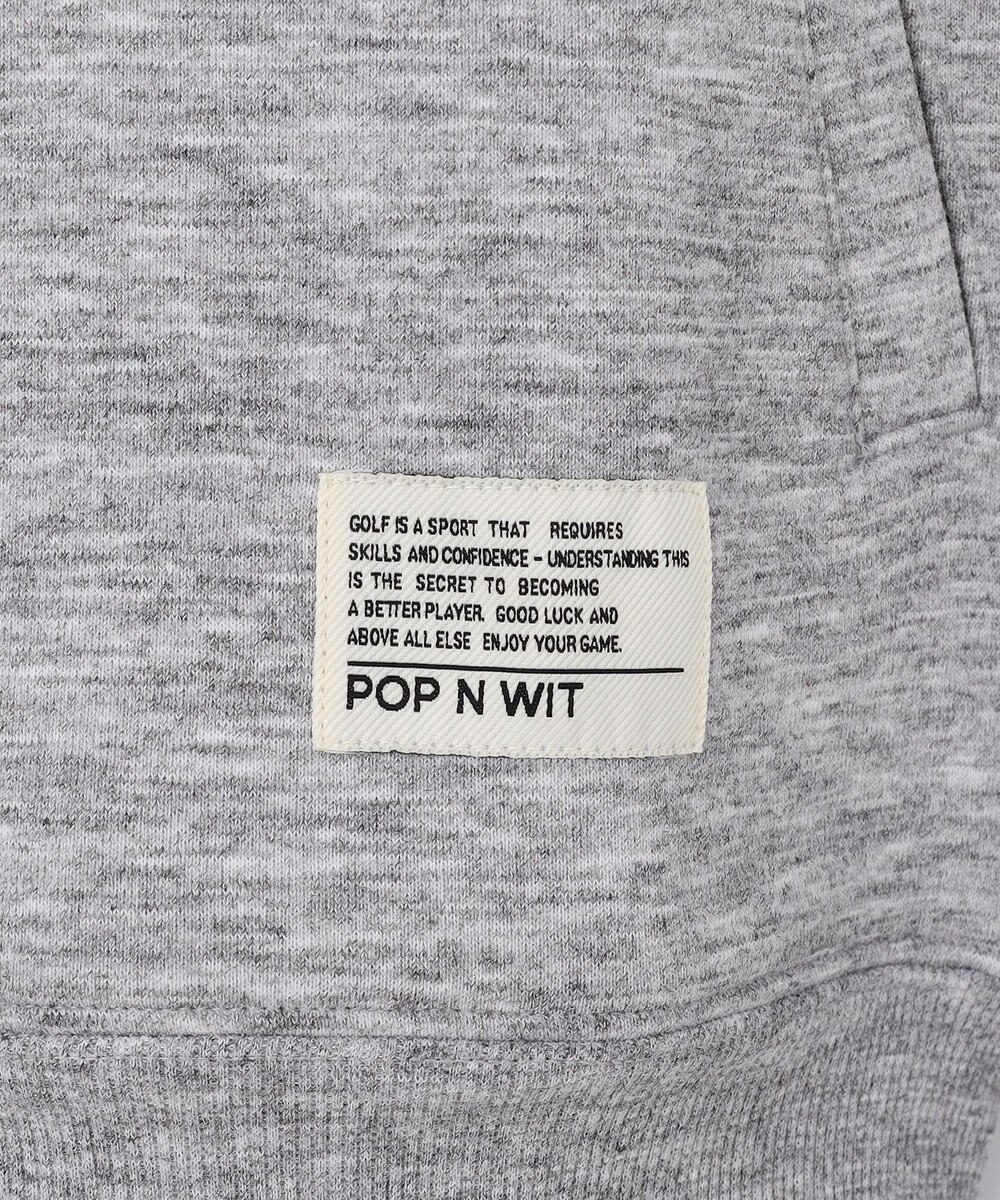 PW CIRCULUS 【WOMEN】ハーフジップ 裏毛スウェットトップス ゴルフウェア レディース 