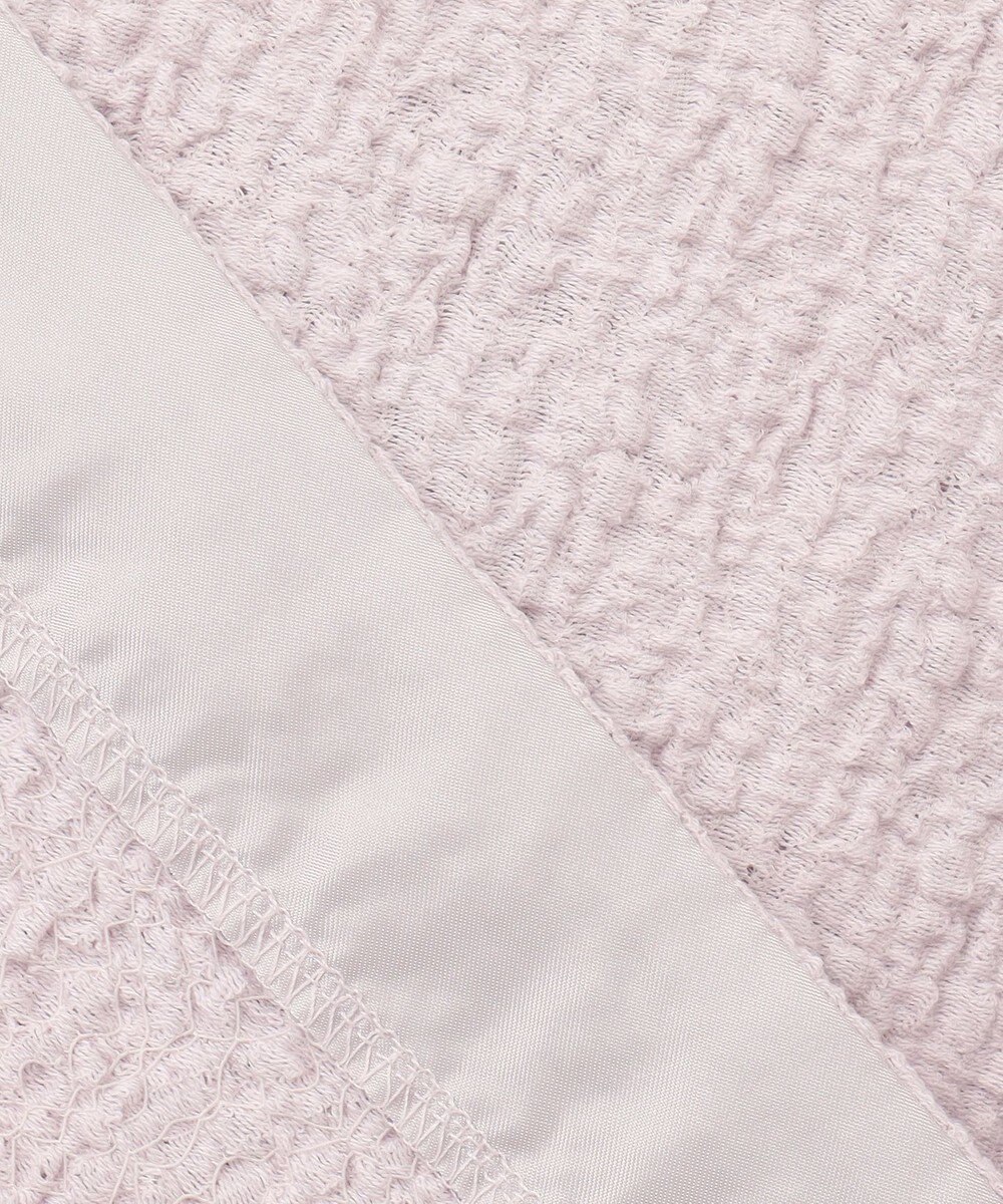 組曲 L 【WEB限定】ストレッチジャガード クロップドＴシャツ 