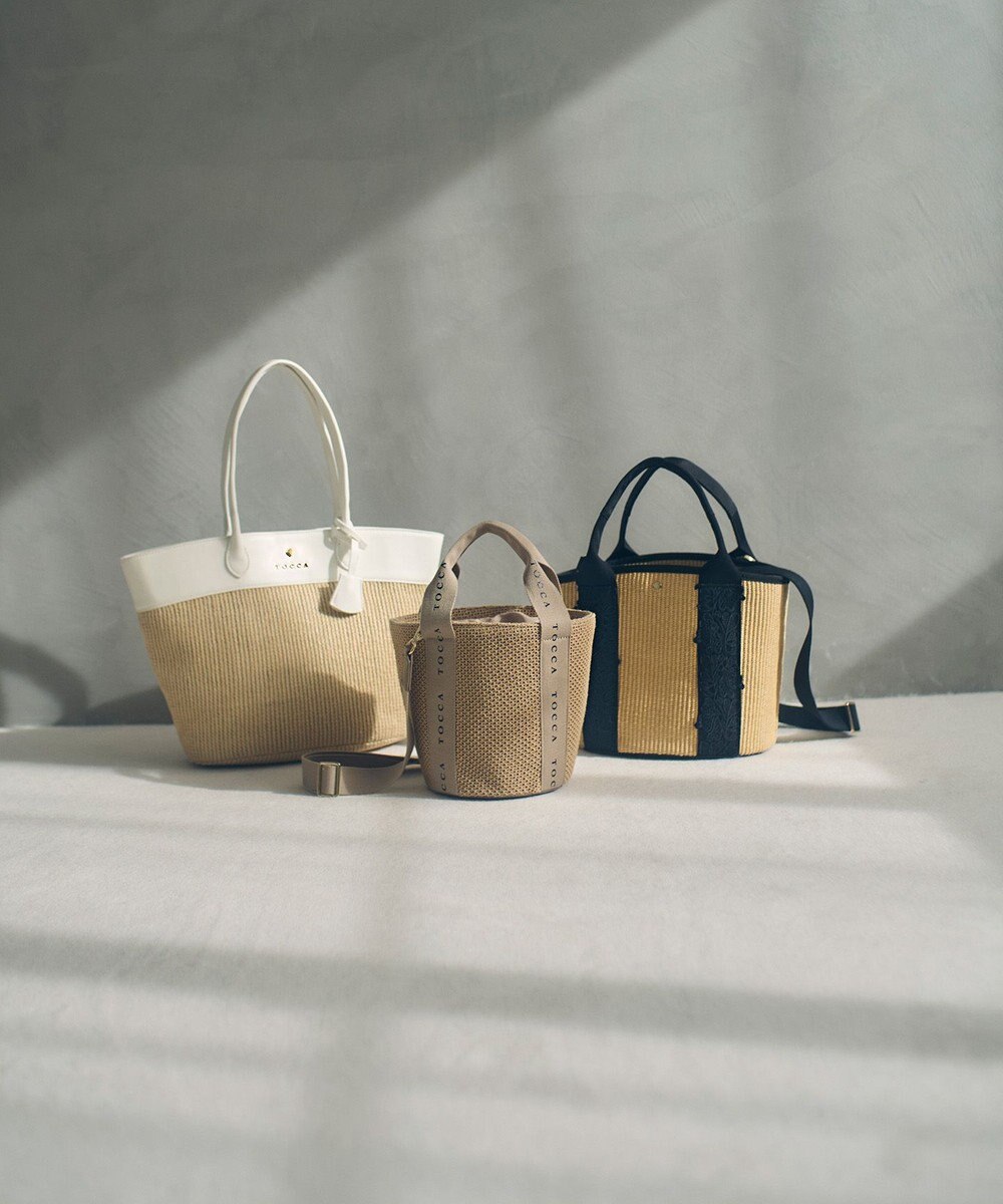 TOCCA TOUCH of LACE BASKET かごバッグ 
