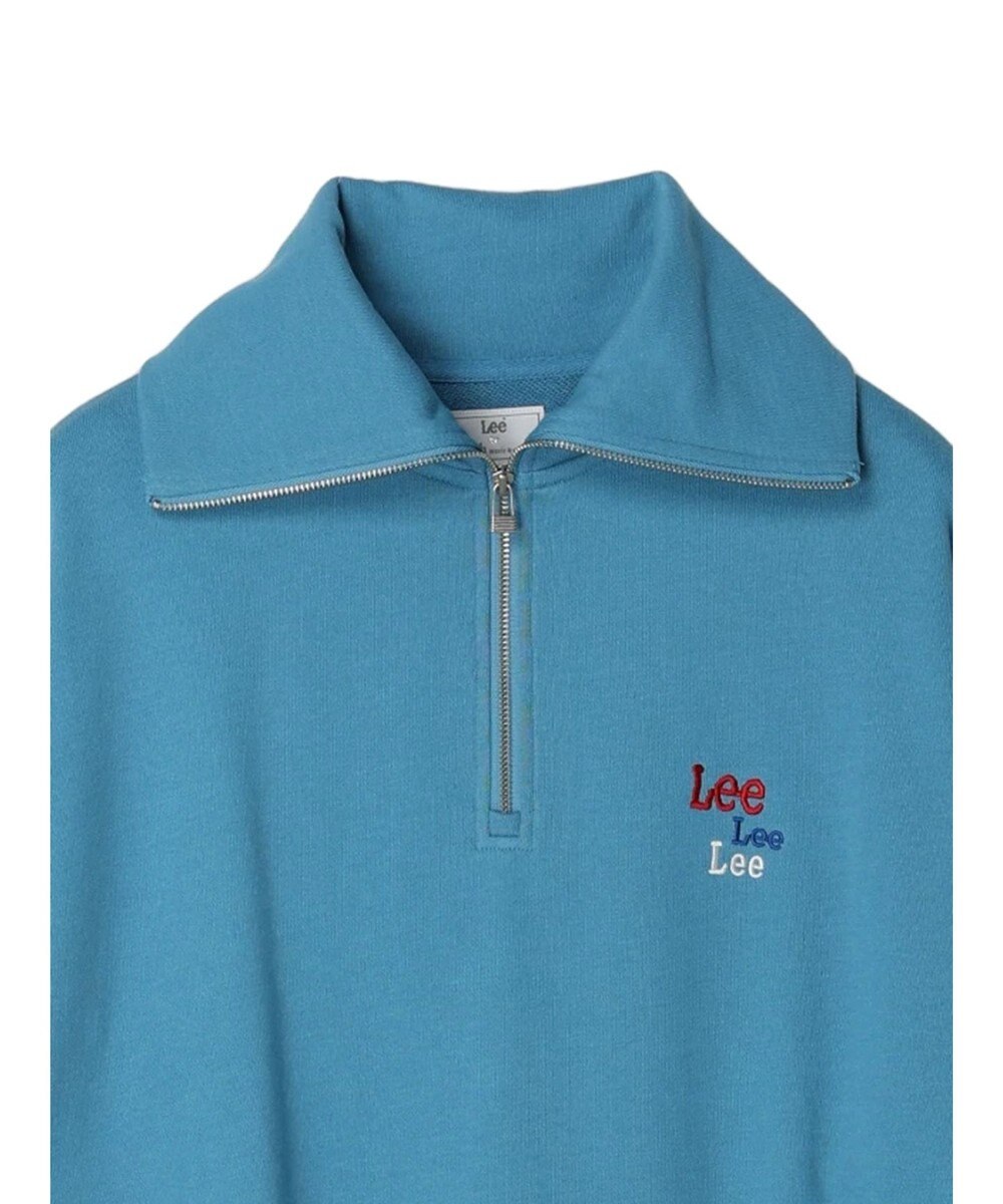 earth music&ecology Ｌｅｅ×ｅ．ｍ．ａ．ｅ．　ハーフジップ刺繍スウェット 