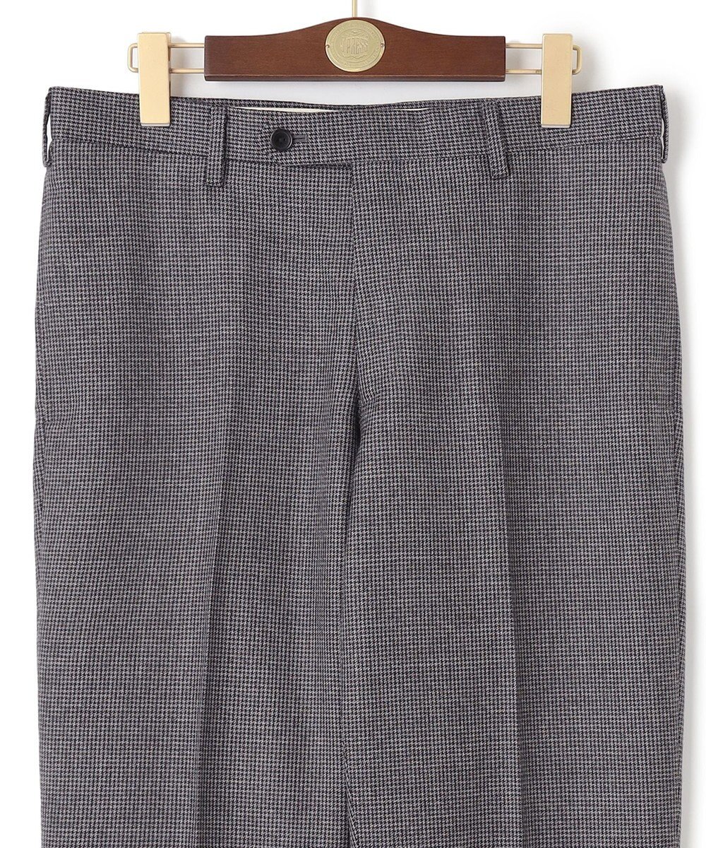 J.PRESS MEN 【WEB・一部店舗限定】オルタネートカラーハウンドトゥース スラックス 