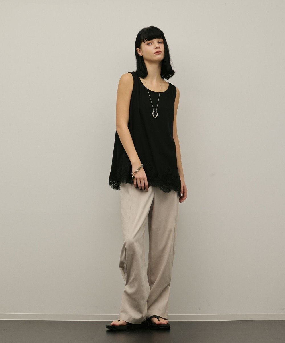 GRACE CONTINENTAL ヘムレースカットトップ 