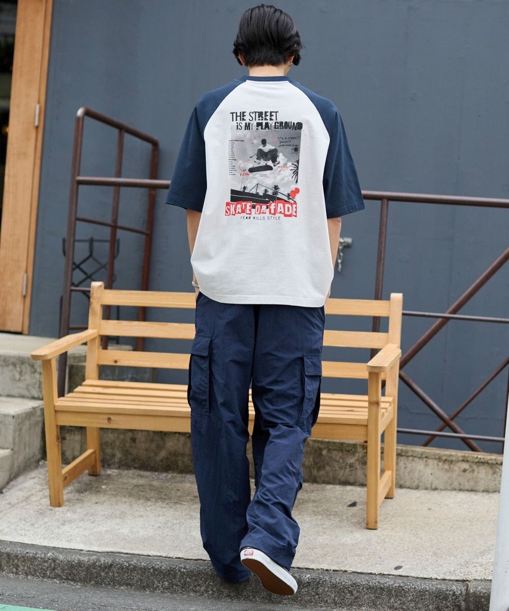 WEGO 【ユニセックス着用ITEM】ラグラングラフィックBIG　T（SS） 