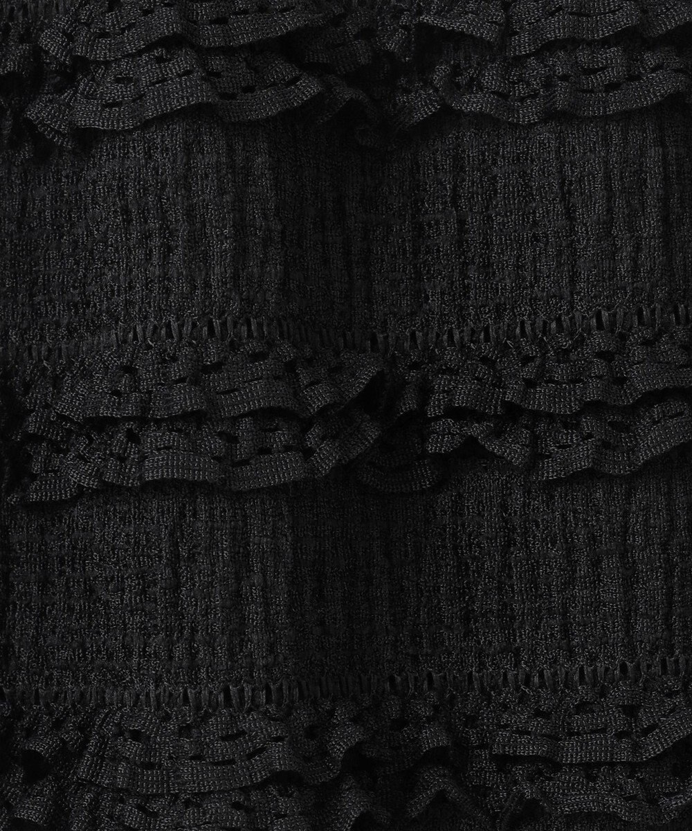 Feroux 【洗える】カットフリルＩラインスカート 