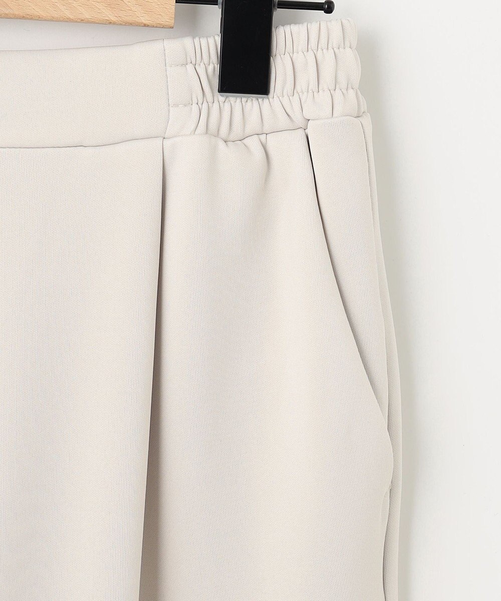 SHARE PARK LADIES 【洗える】ストレッチポンチ テーパードパンツ 