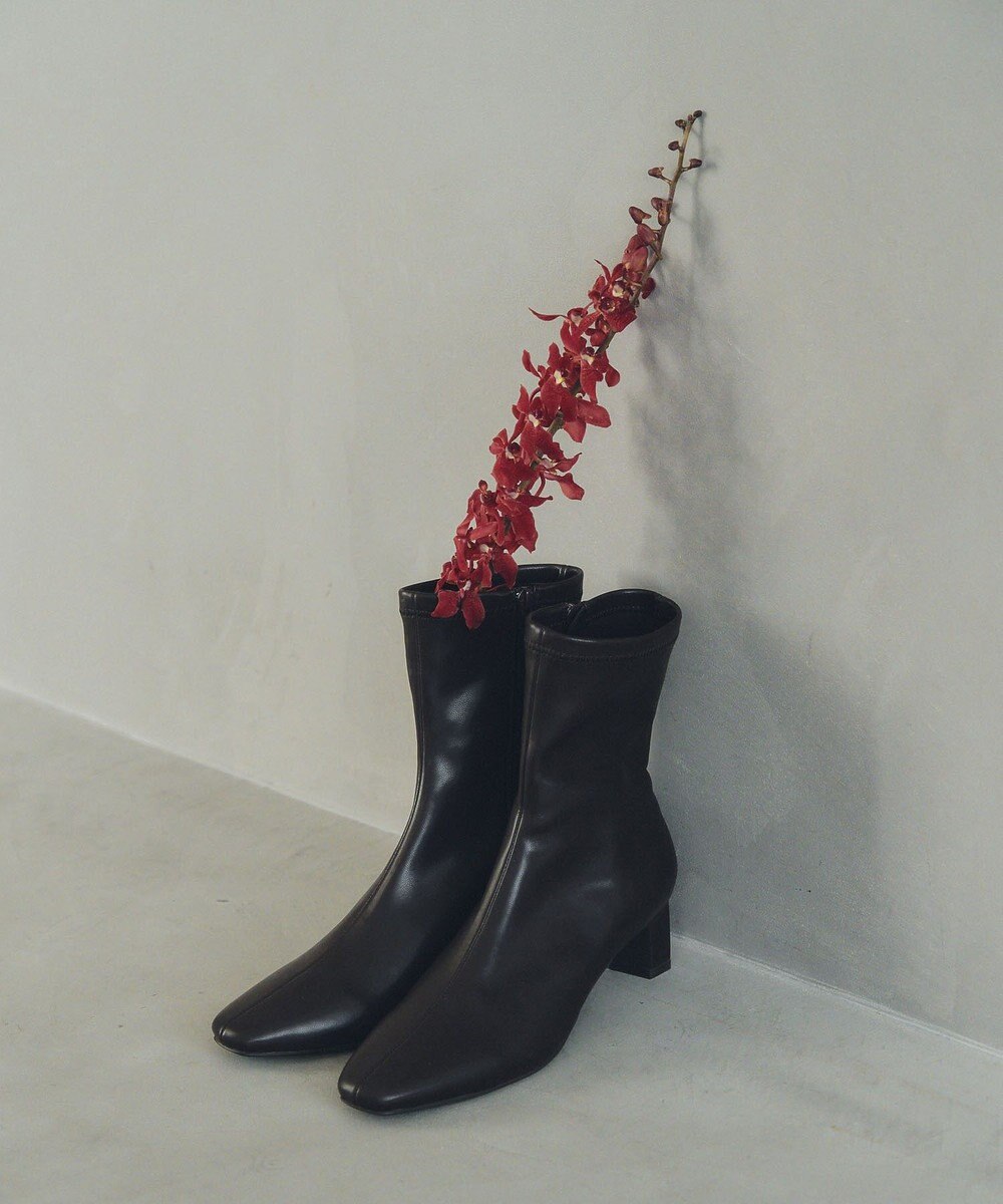 YECCA VECCA ストレッチミドルブーツ 