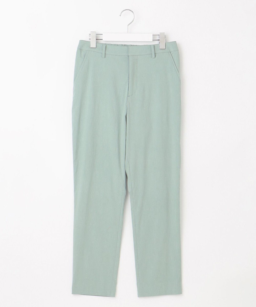 J.PRESS LADIES 【WEB限定カラーあり・洗える】セルロースリネンストレッチ テーパード パンツ 