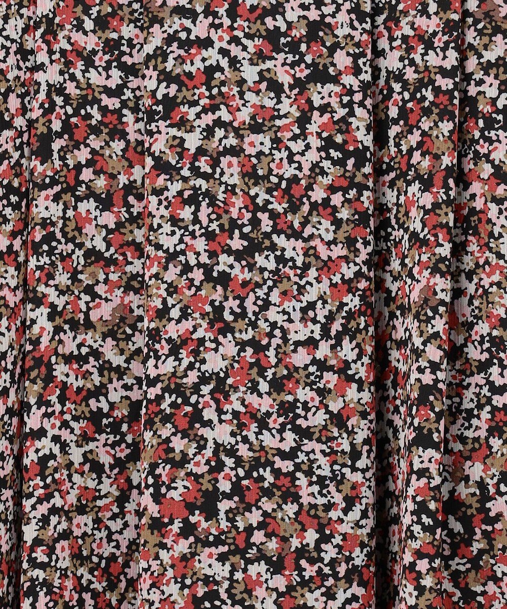 組曲 【先行予約】インプレッションフラワープリント フレアスカート 