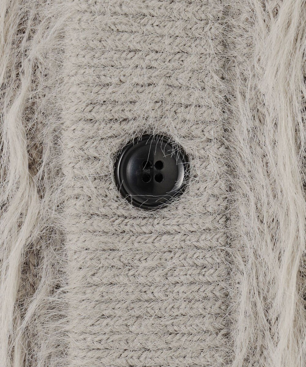 NAVE 【ReNAVE・洗える】メルティーシャギーニット カーディガン 