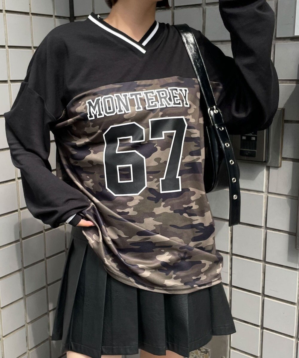 WEGO ナンバリングキリカエプルオーバー 