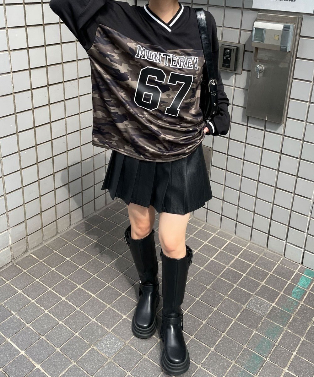 WEGO ナンバリングキリカエプルオーバー 