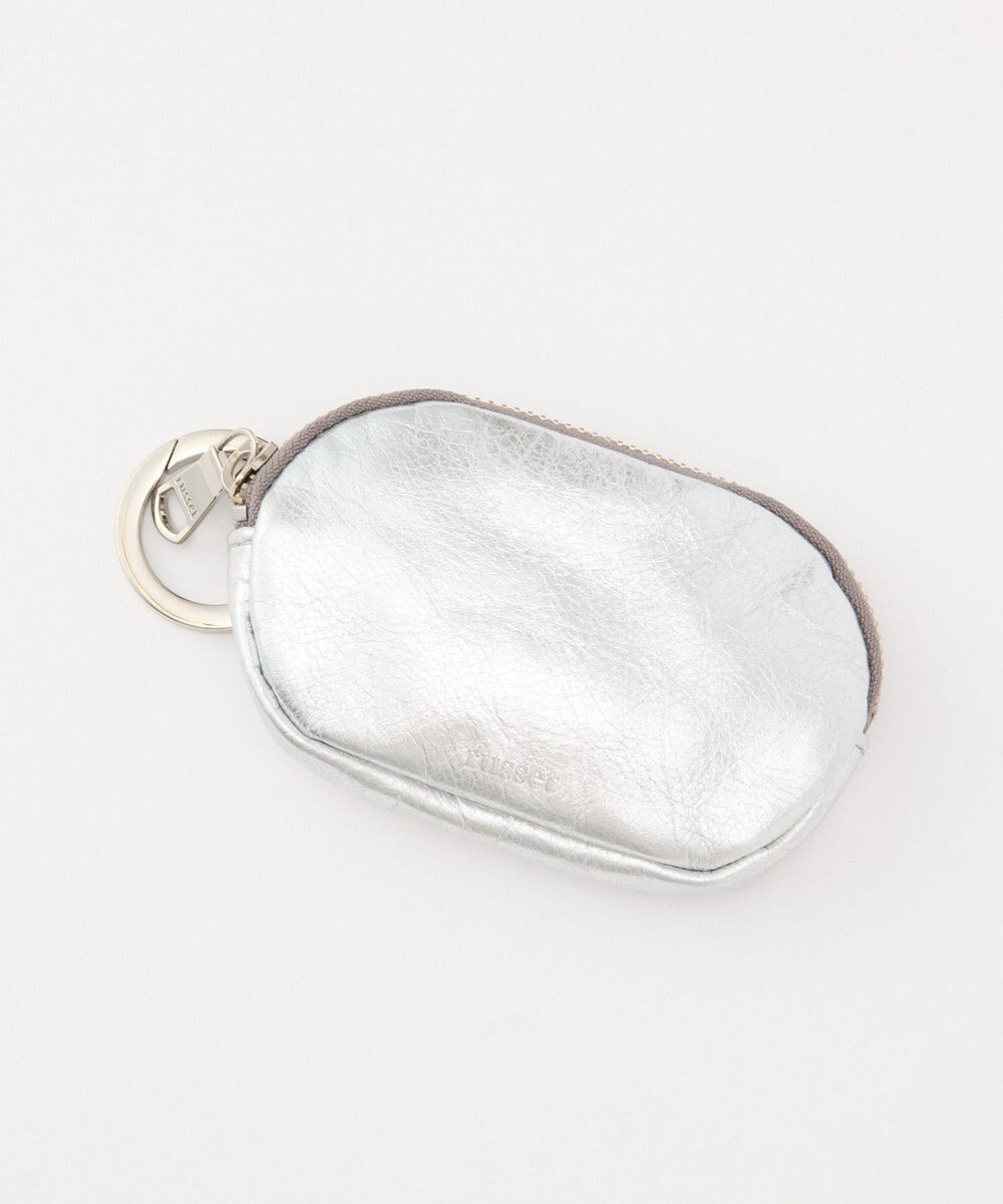 russet カラビナ付き ソフトレザー横長ポーチ(Z-218) 