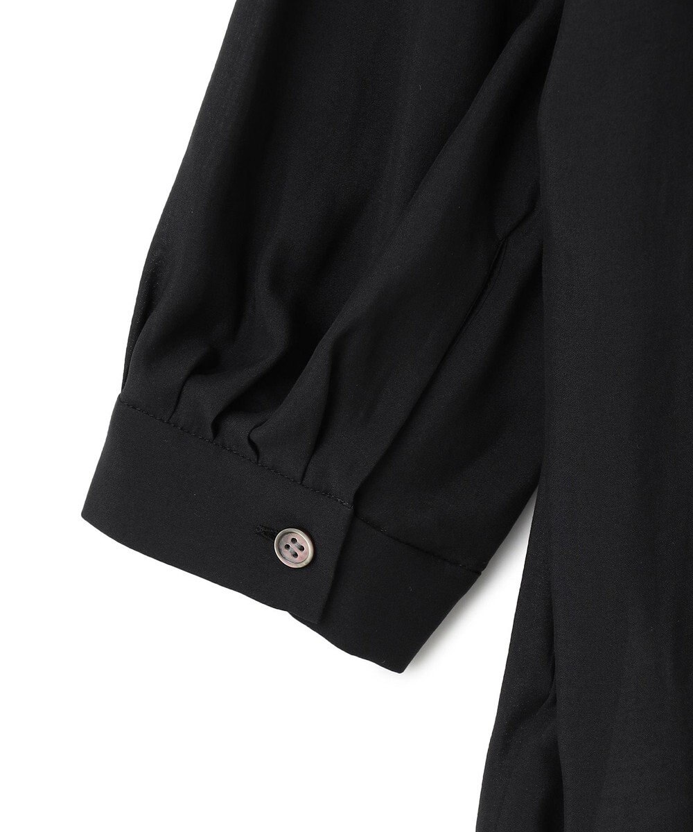 ICB 【接触冷感・速乾・洗える】 ドレープシフォン ブラウス 