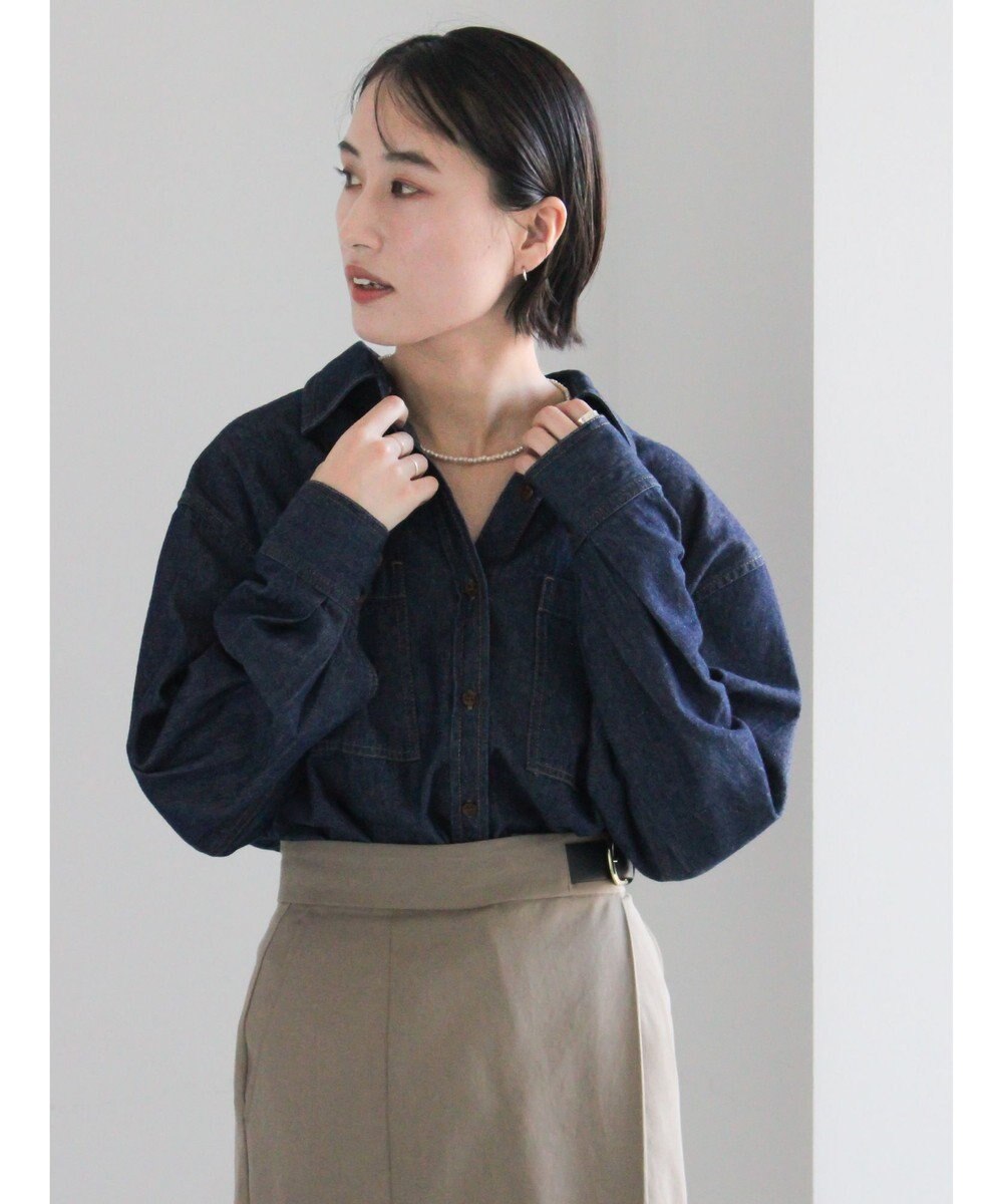 Te chichi デニムシャツ 