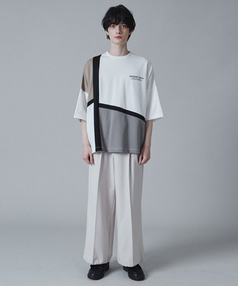 WEGO ドルマンポンチカラーブロックT（S） 